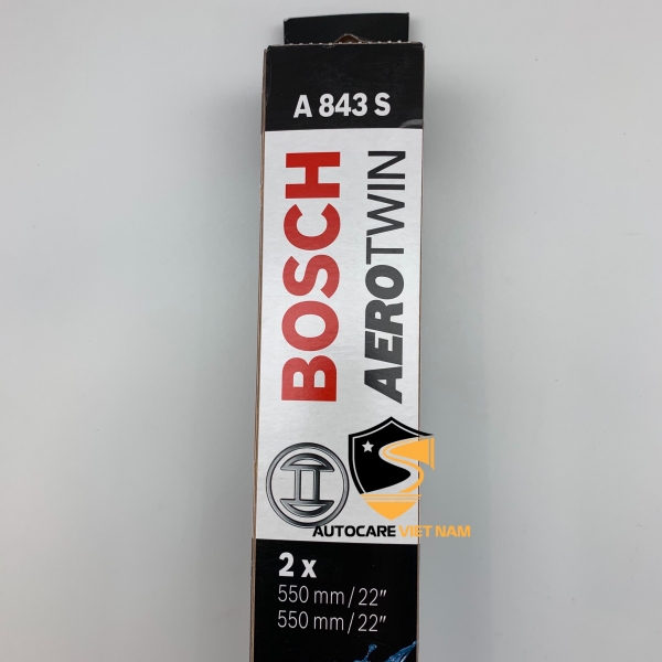 Bộ gạt mưa BOSCH AEROTWIN cho xe Mercedes C Class W205 2015 22''x22''